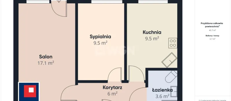 Mieszkanie na sprzedaż Brodnica