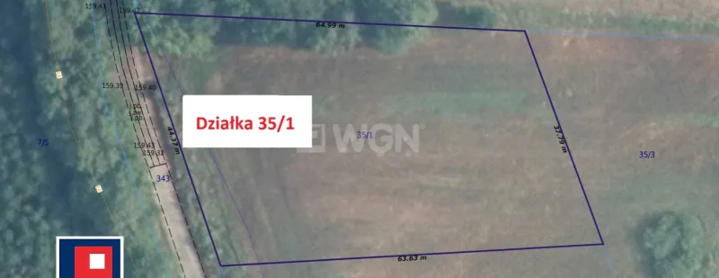 Działka na sprzedaż Wądół
