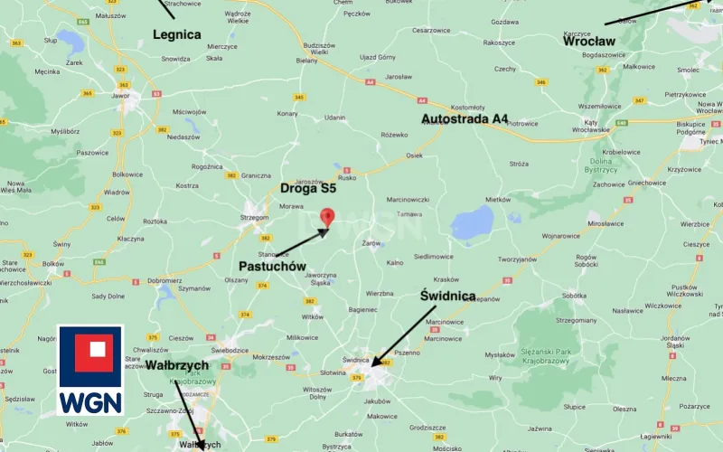 Działka na wynajem Pastuchów